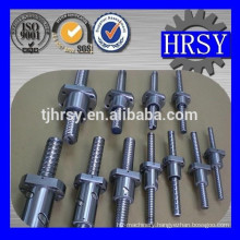 High precision 25mm ball lead screw with flange nut for CNC machine